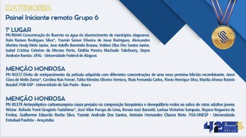 Trabalho Premiado 1o. lugar na SBPqO 2025